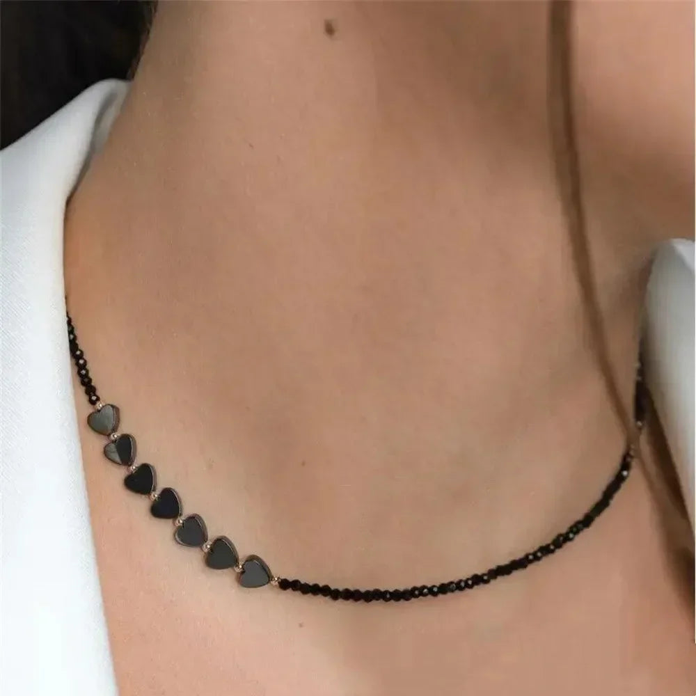 Vintage Heart Shell Necklace Luxlife Brands