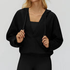 Women Loose Yoga Long Sleeve Gym Fitness Sweatshirt Workout Sports Top Female Running Push Up Sports Shirts Outdoor Long Sleeve Luxlife Brands
