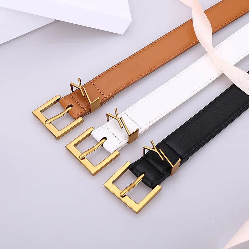 Women's Lux Genuine Leather Belt LUXLIFE BRANDS