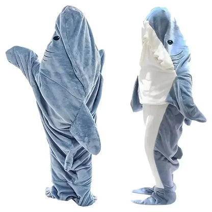 TikTok Kids Shark Blanket Onesie LUXLIFE BRANDS