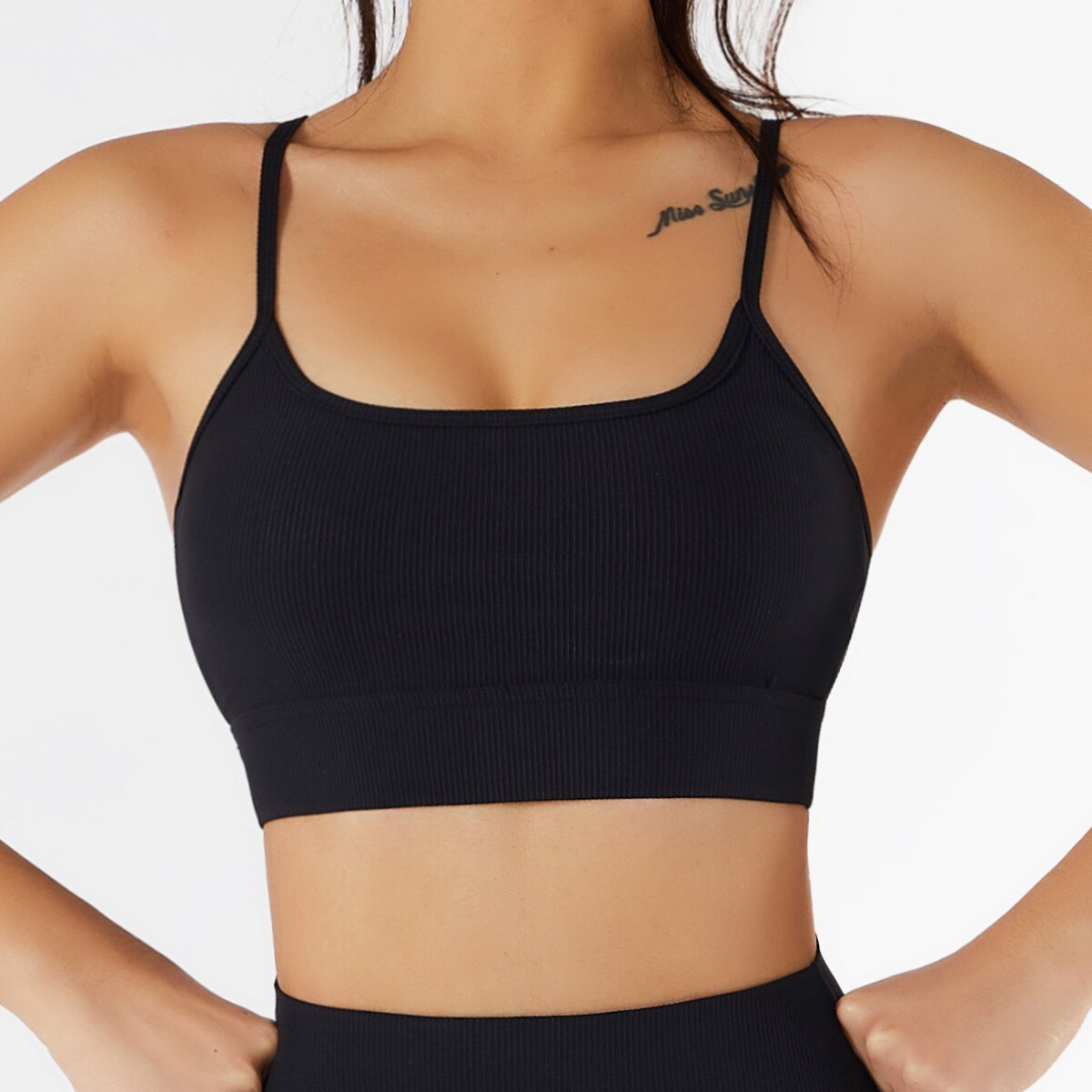 Women Seamless Yoga Bra Sexy Push Up Padded Sport Tops Fitness Elastic Breathable Nylon Tight Gym Crop Top Running Sportwear
