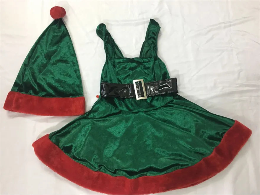 Sexy Christmas Elf Costume LUXLIFE BRANDS