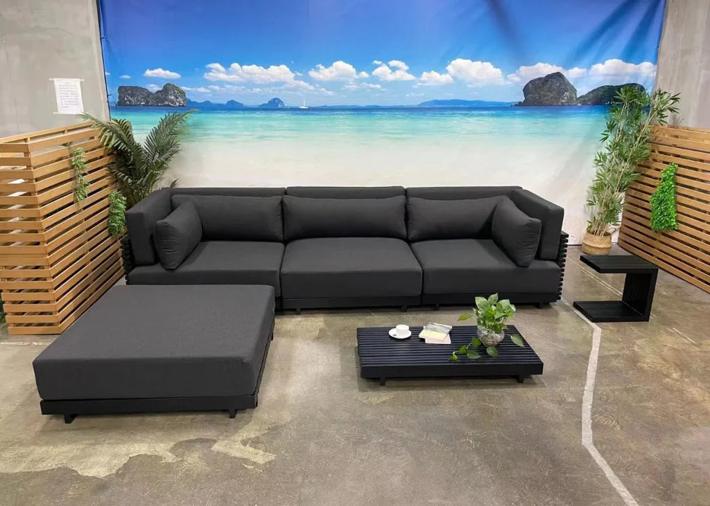 Garden Furniture Deep Seating Patio Set Sun Lounger Outdoor Furniture Daybed