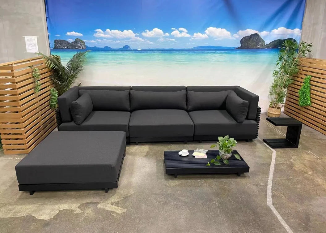 Garden Furniture Deep Seating Patio Set Sun Lounger Outdoor Furniture Daybed