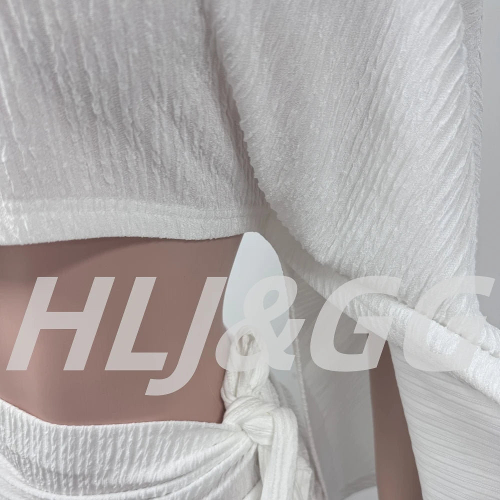 Jasmine Loose Fit Crop Top & Skirt Set