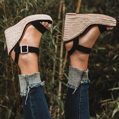 Del Mar Platform Sandals