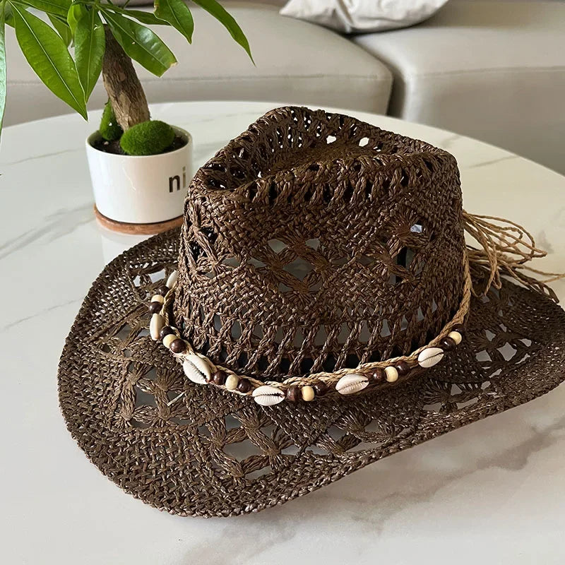 Boho Beach Straw Hat