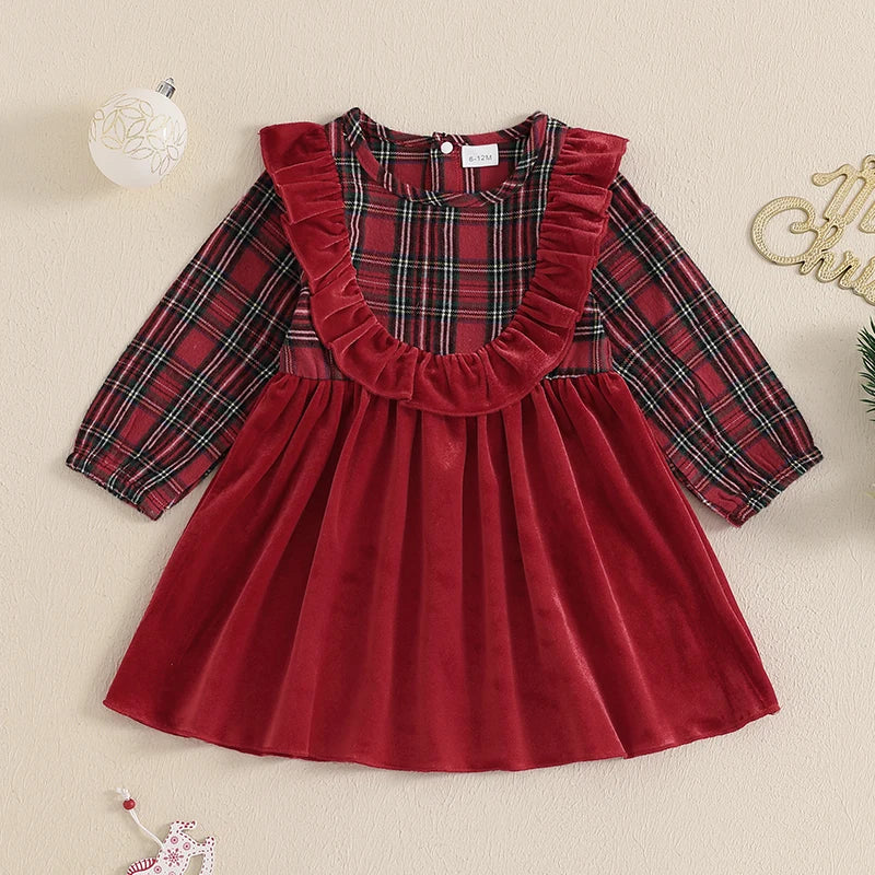 LUX KIDS 1-4Years Christmas Dress