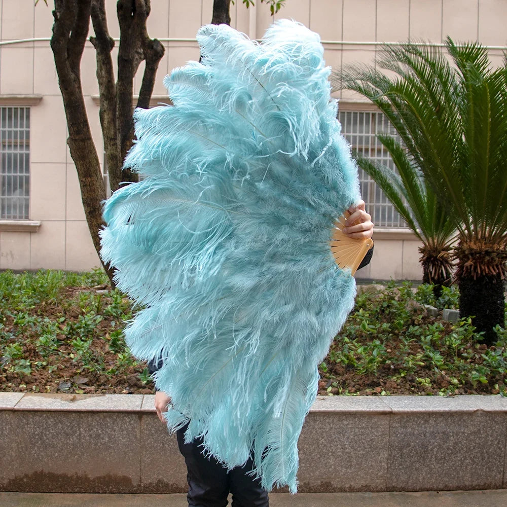 90CM Ostrich Feather Fans