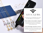 ATTAGEMS Snowflake Women's Earrings For Party S925 Silver Moissanite Earrings D VVS1 Yellow Gold Plated Gifts Sparkling Jewelry Luxlife Brands