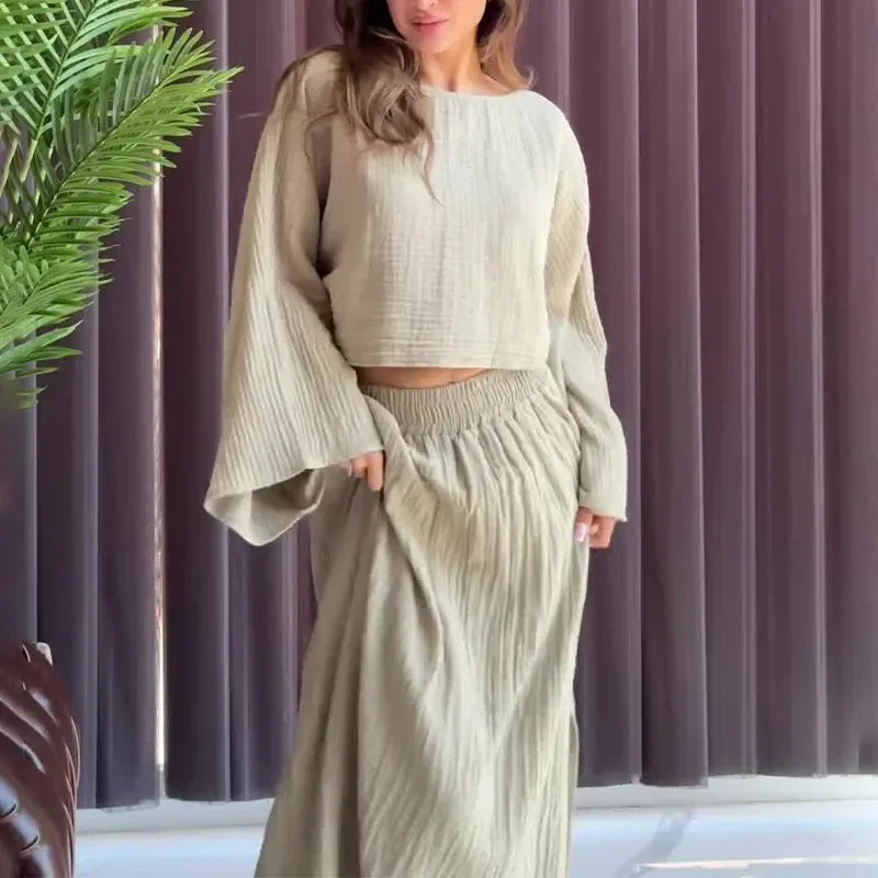 Cute & Cozy Summer Outfit