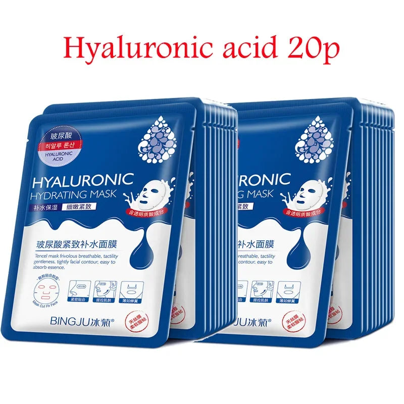 Hyaluronic Acid Collagen Face Masks Luxlife Brands