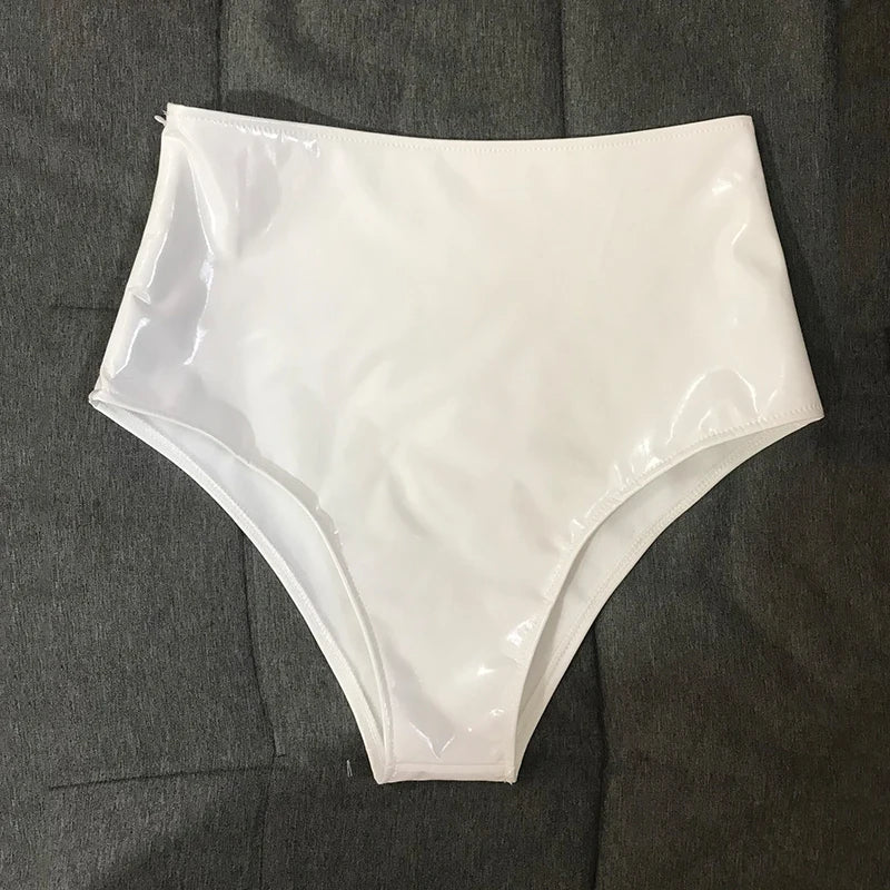 Glossy Metallic Triangle Performance Shorts