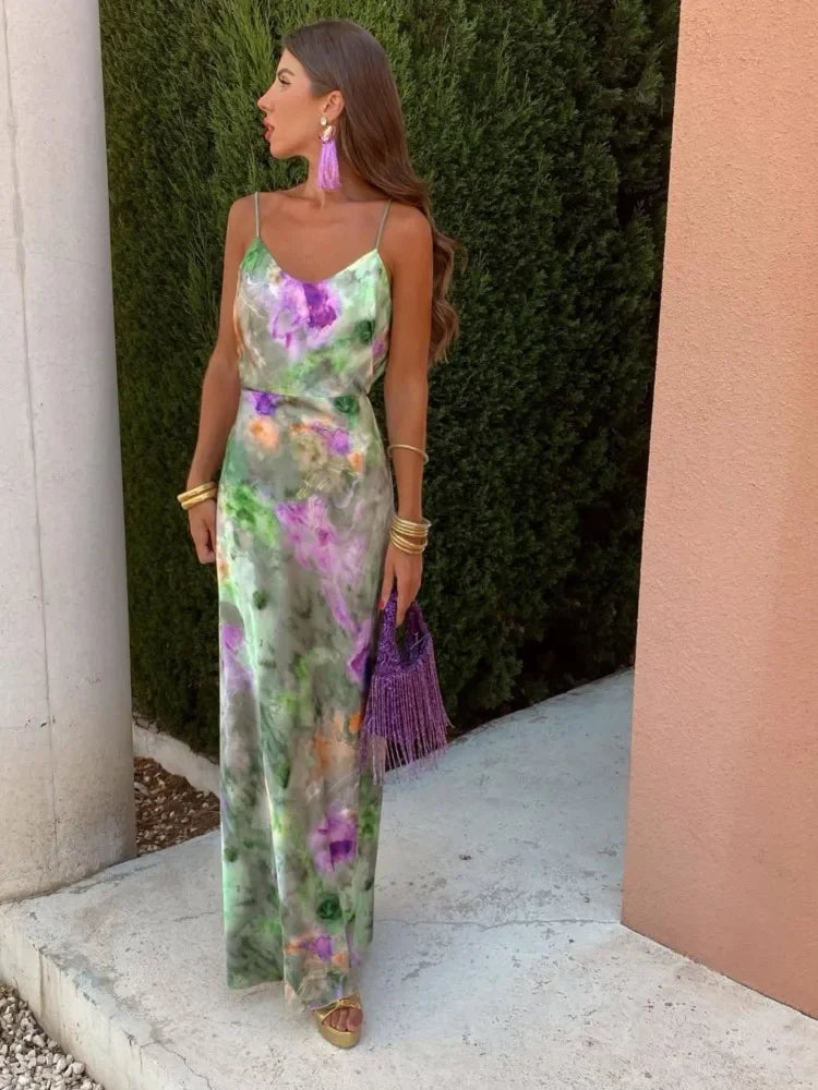 Mystique Backless Maxi Dress LUXLIFE BRANDS