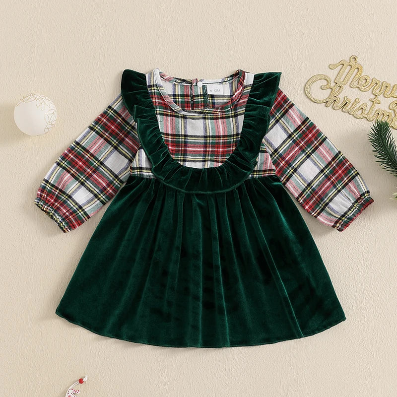 LUX KIDS 1-4Years Christmas Dress