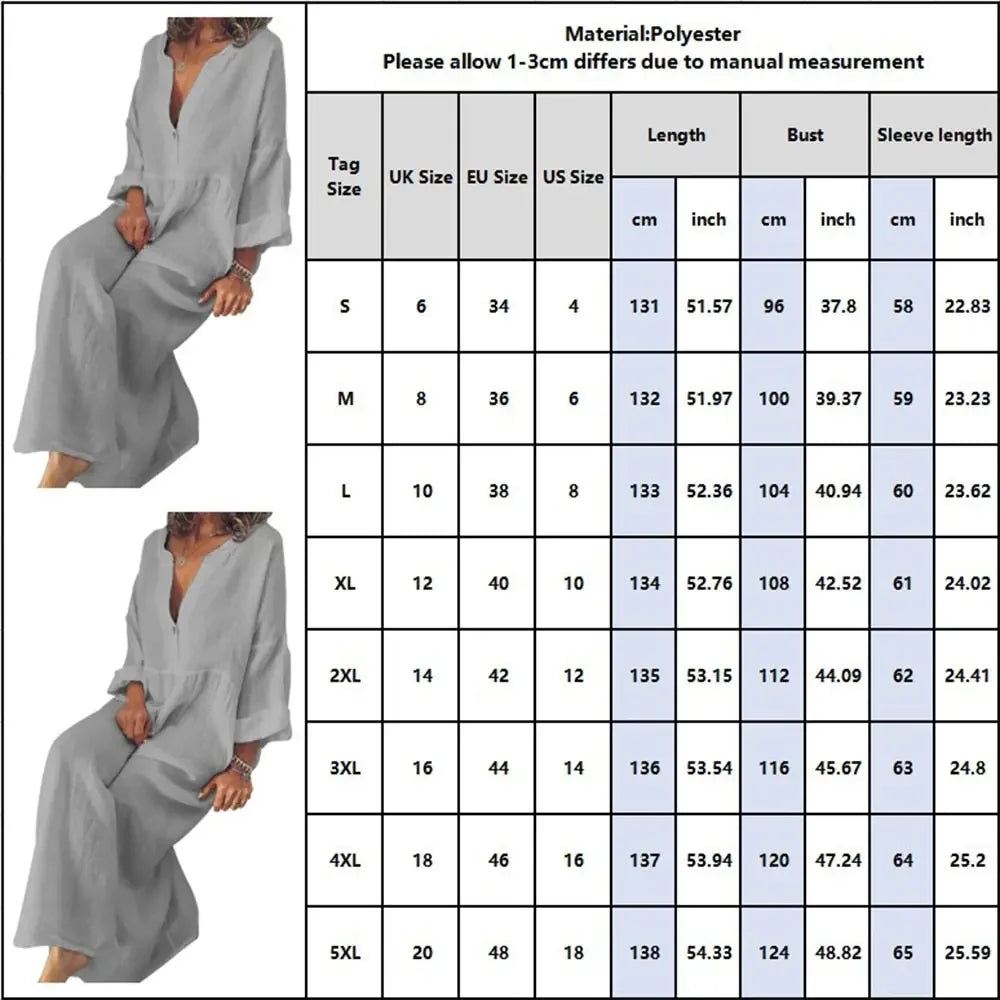 Cotton Linen Long Dress for Women 2023 Summer Pure Color Casual Short Sleeve Shirt Dress Beach Female Clothing Y2K Vestido Robe
