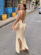 Cabana Club Beach Maxi Dress Luxlife Brands