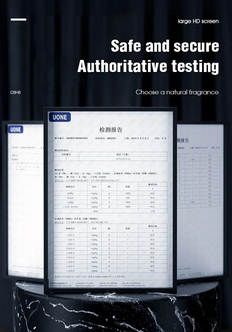 Car Fragrance Luxury Fragrance Can Automatically and Continuously Emit Fragrance Used in Auto and Homes Office Air Freshener