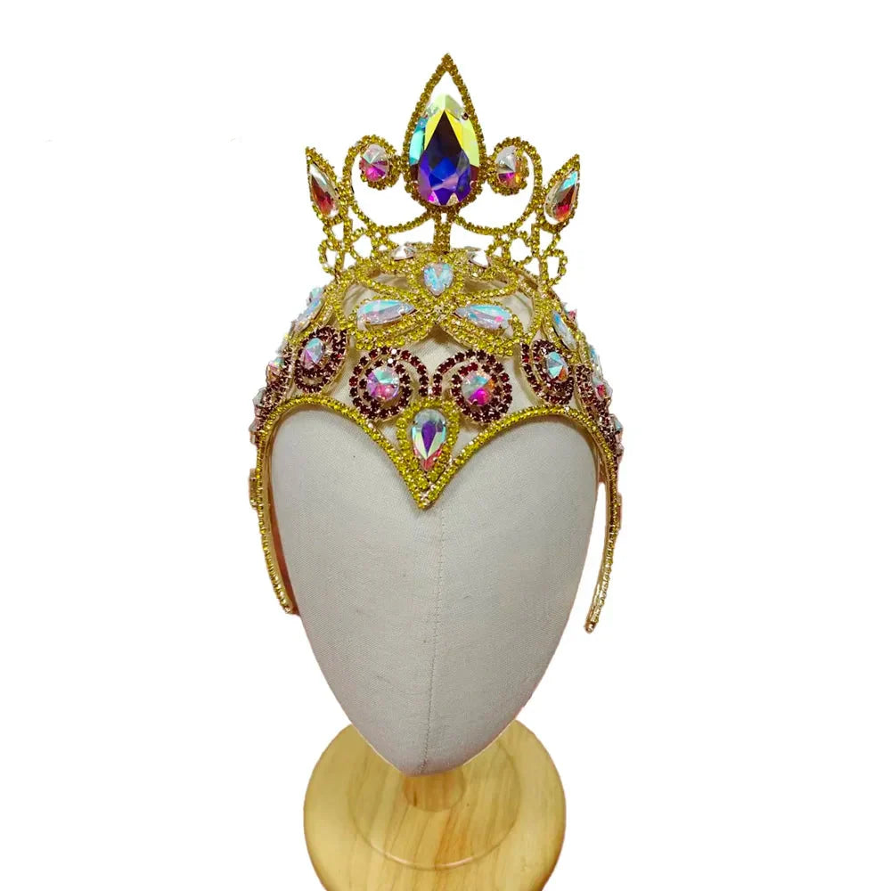 Metal Rhinestone Headpiece Base