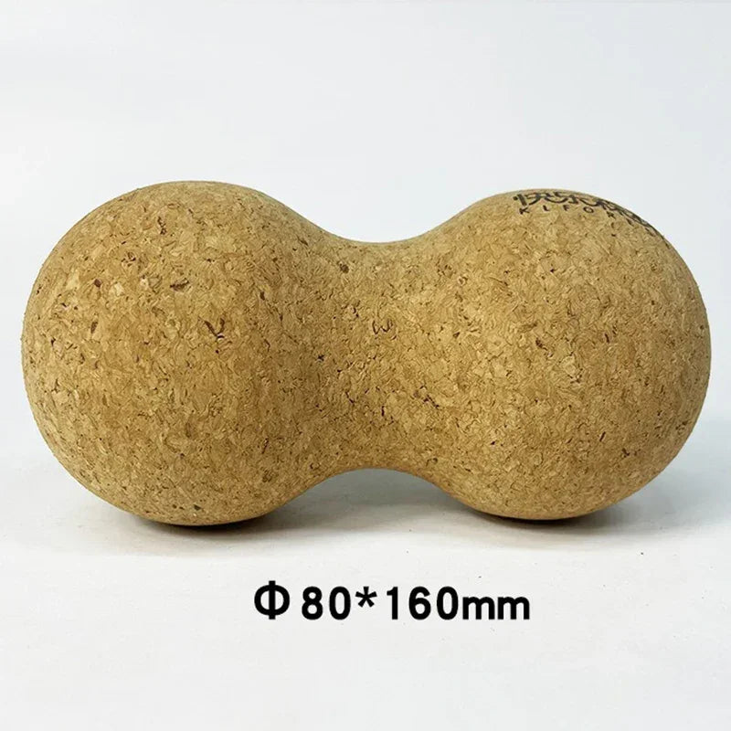 Cork Pilates Peanut Massage Ball