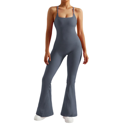 Barbie Wide Leg Fitness Jumpsuit