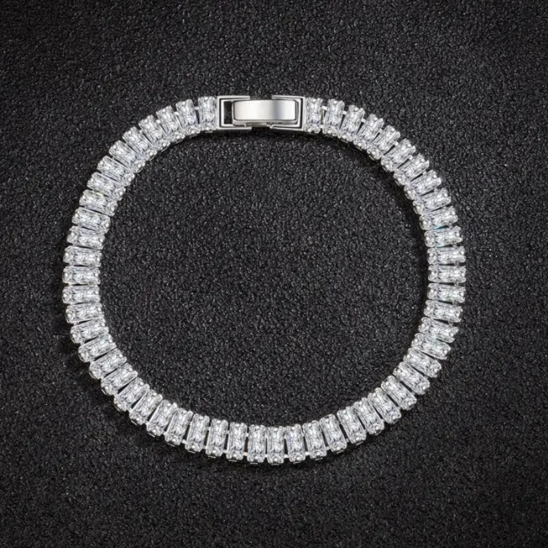 LUX 925 Sterling Silver Crystal Bracelet LUXLIFE BRANDS
