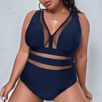 Monica Mesh Monokini XL-4XL