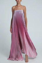 Elegant Women Folds Party Cocktail Dress Sexy Luxurious Off Shoulder Guest Host Evening Robe Celebrity Ceremoney Birthday Gown Luxlife Brands
