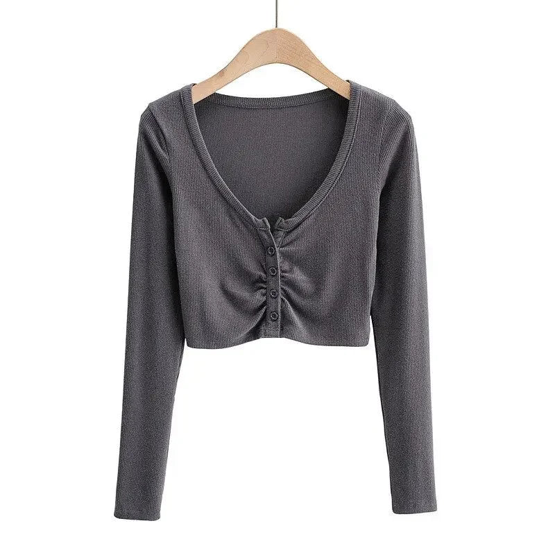 High Street Cropped Cardigan - LUXLIFE BRANDS