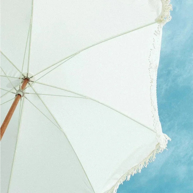 Portable BohoFringe Beach Umbrella