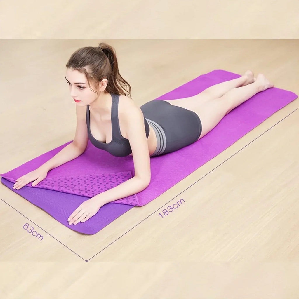 YogaLux Ultra-Fine Fiber Fitness Mat