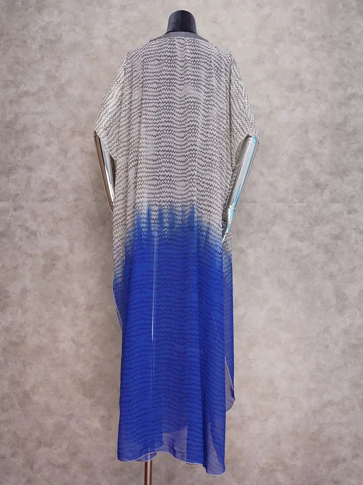 Santorini Beach Maxi Dress LUXLIFE BRANDS