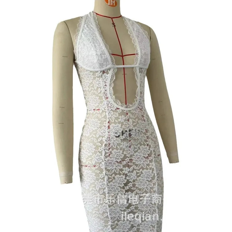 Monaco Lace Bikini & Skirt Set