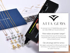ATTAGEMS New Solid S925 Sliver 2.0ct Moissanite Rings for Women D VVS1 Pear Shape Diamond Engagement Wedding Fine Jewelry Gift Luxlife Brands