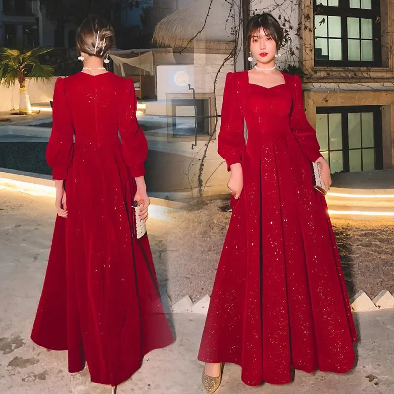 Luxury Red Ceremony Gown Luxlife Brands