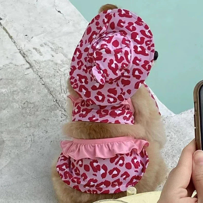 Palm Beach Pup Swimsuit Luxlife Brands