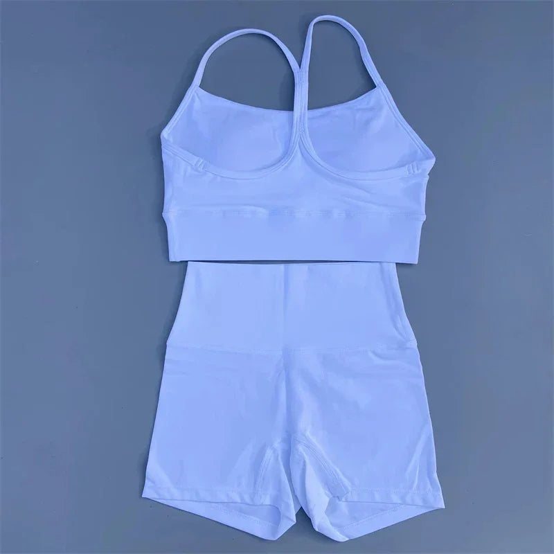 Lightweight Quick Dry Training Bra & Shorts Set