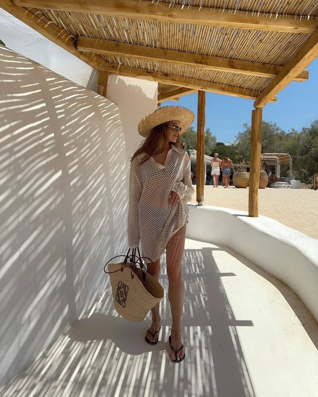 Lazy Day Long Sleeve Swimsuit Cover Up