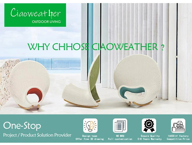 High-end outdoor furniture garden courtyard villa luxury bed leisure hotel swimming pool teak sun bath bed set