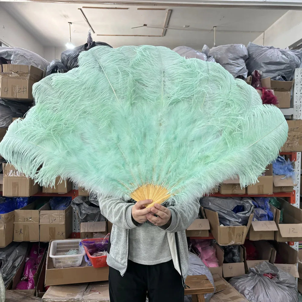 90CM Ostrich Feather Fans