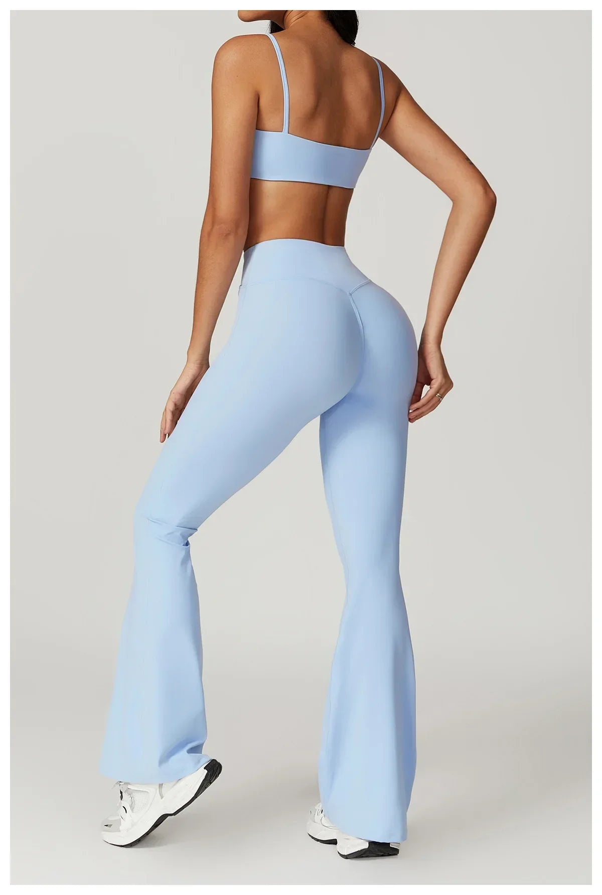 Lucid High Waist Flare Leg Yoga Set Luxlife Brands