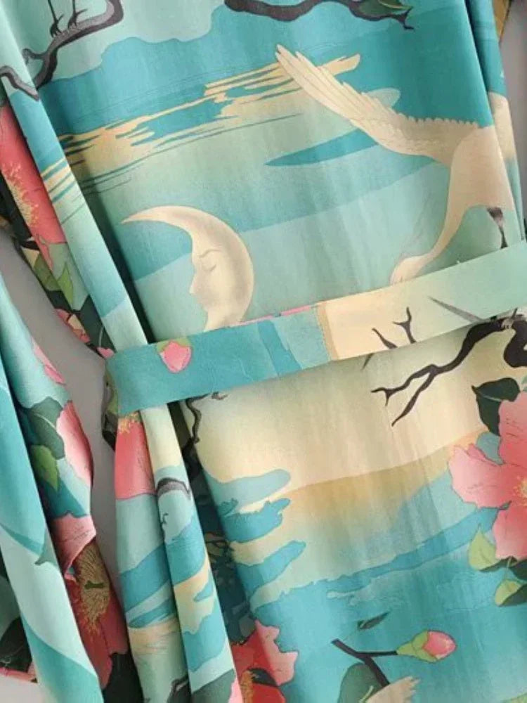 The Amalfi Bloom Robe