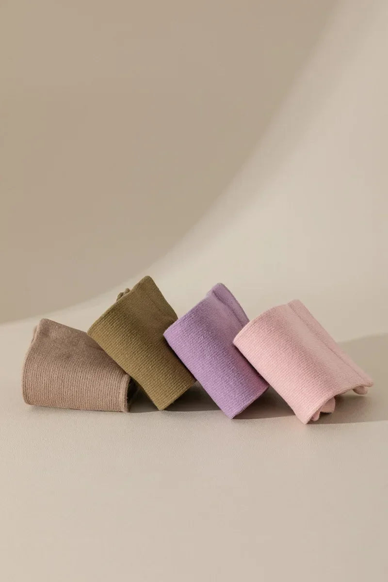 Pilates Cotton Compression Socks Anti Slip