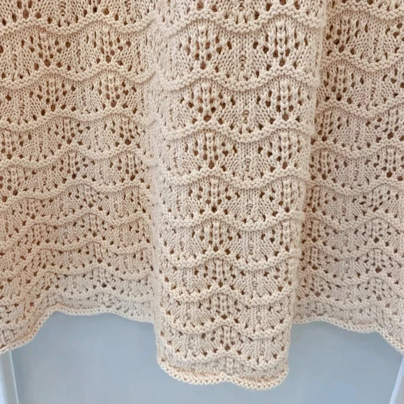 Sexy Shirt V-neck Bell Sleeve Hollow Out Knitted Belted Beach Mini Dress 2025 Summer Swimsuit Cover Up Women's Casual Outfit K16 Luxlife Brands