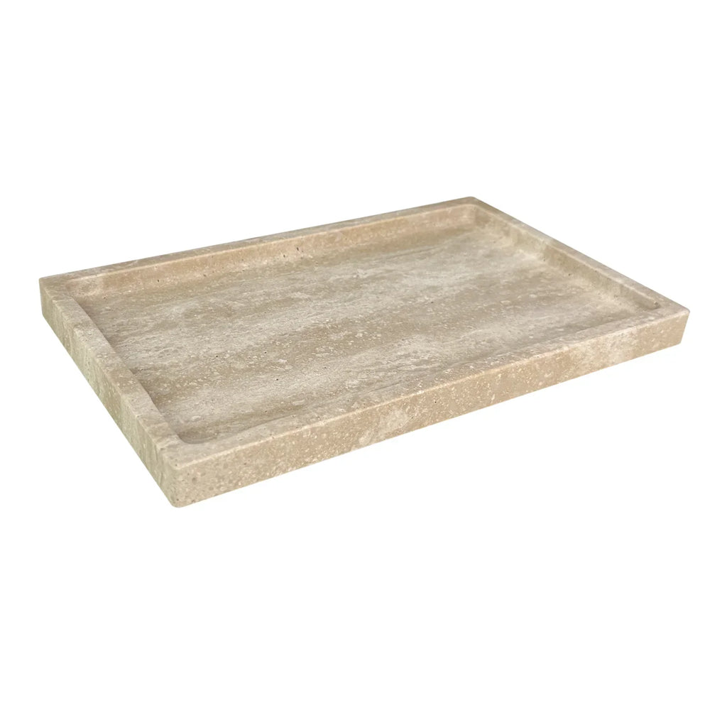 Calacatta Viola Marble Vanity Tray, 10x6in