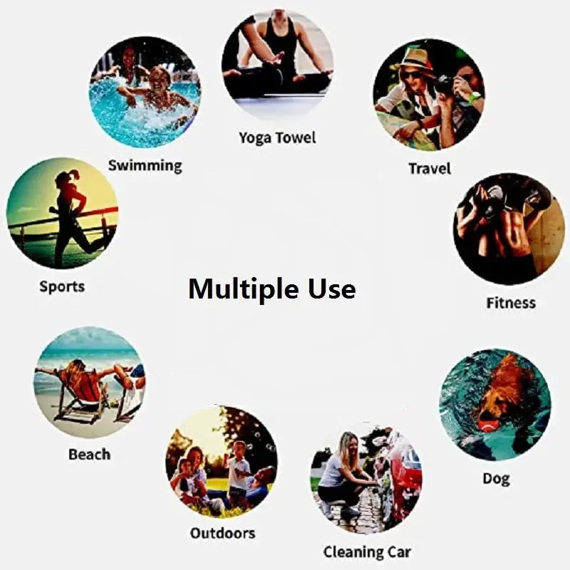 Microfiber Mandala Round Beach Towel Throw Blanket Soft Absorbent Quick Dry Multi-Purpose Picnic Yoga Meditation Mat Roundie