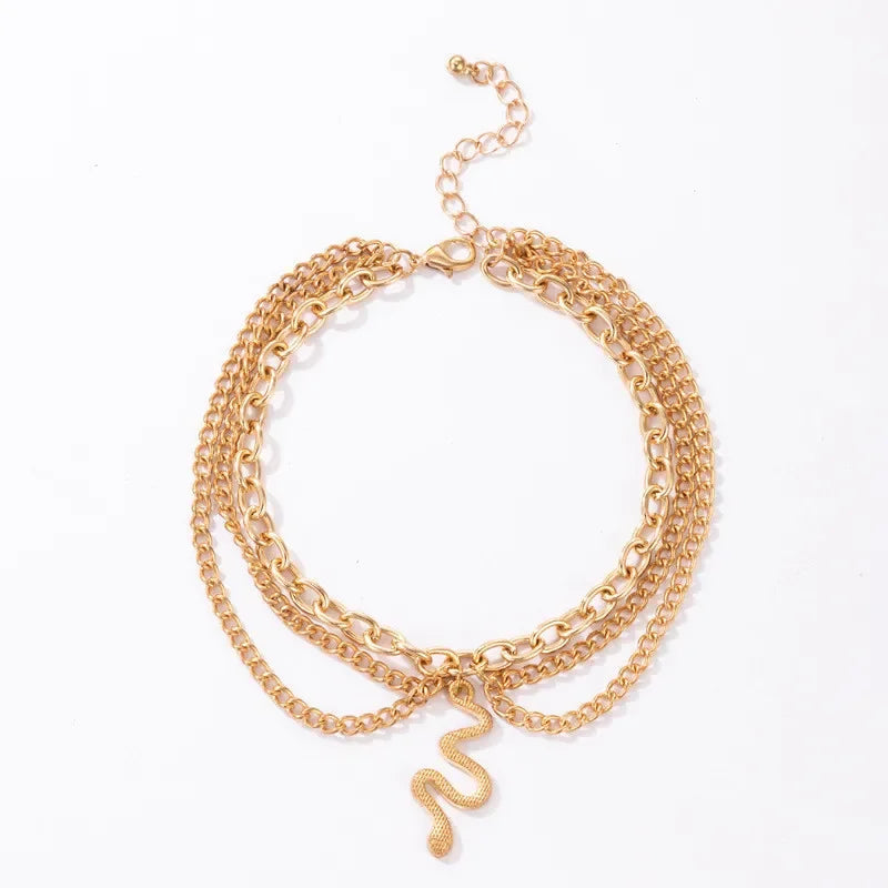 Boho Charm Anklet Chain Luxlife Brands