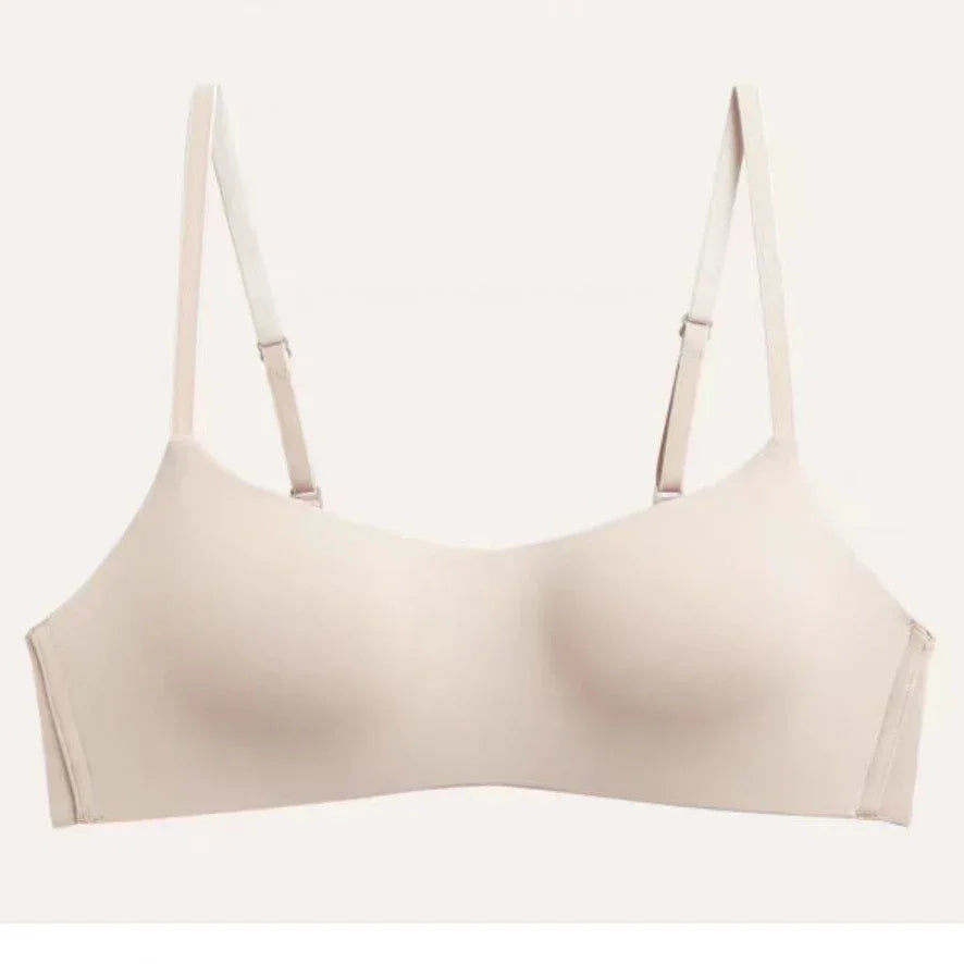 One Piece Sexy Bra Seamless Underwear with Thin Cups Gathered and No Steel Rings for Comfortable Breathable Tops Push Up Bra LUXLIFE BRANDS