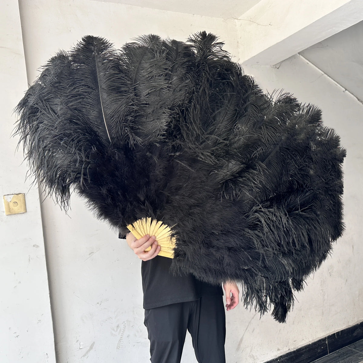 90CM Ostrich Feather Fans