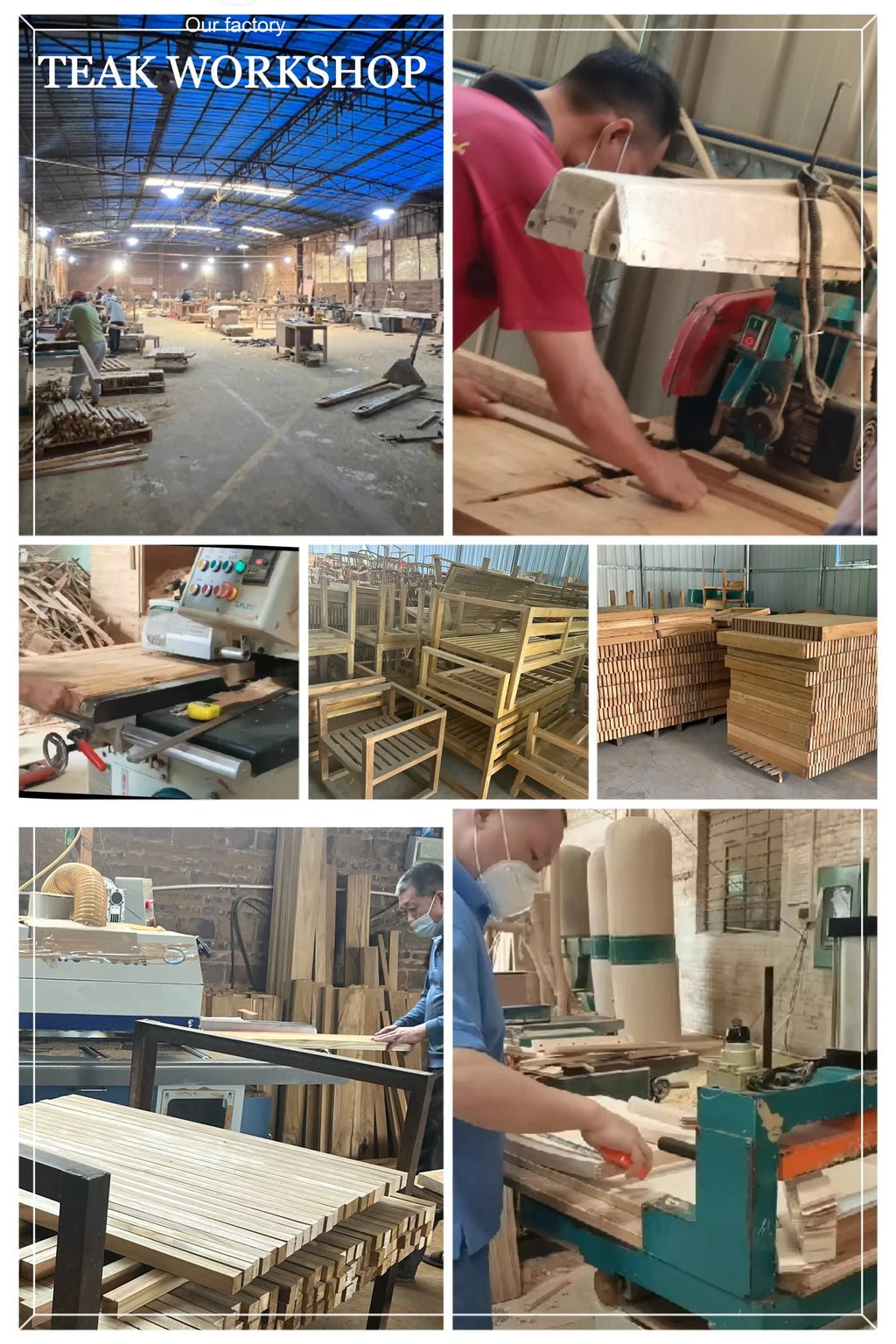 Garden Furniture Deep Seating Patio Set Sun Lounger Outdoor Furniture Daybed